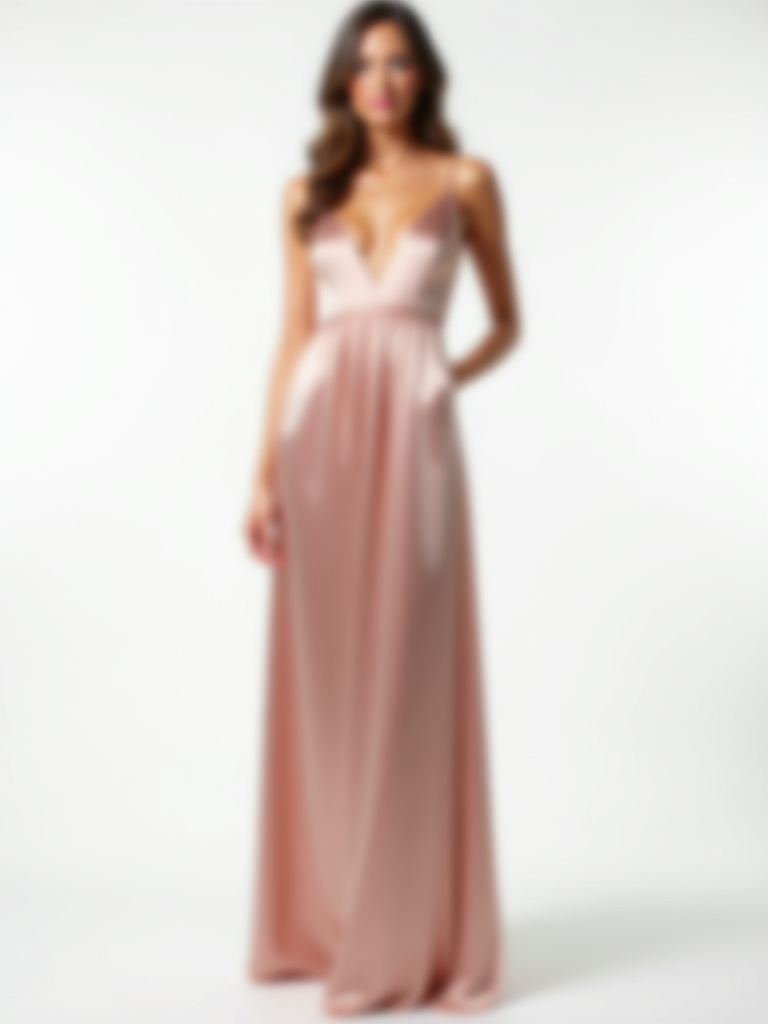 Robe longues satin manches longues plusieurs coloris disponibles 15€ au lieu de 25€